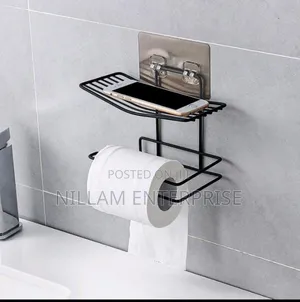 Wall Mounted Wrought Iron Tissue Holder