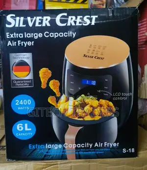 6 Litres Silver Crest Air Fryer