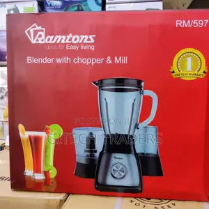 *Ramtons 3in1 Blender, Chopper and Grinder Stainless