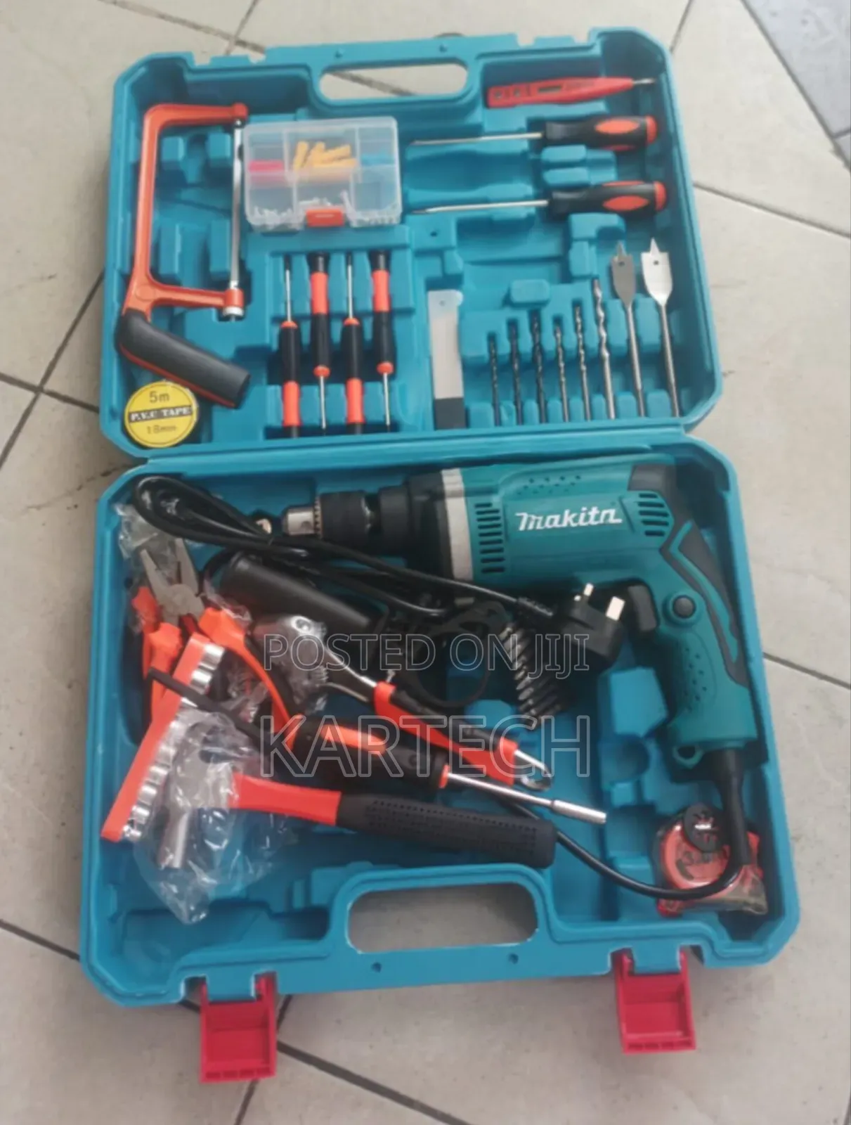Makita Impact Drill 117pcs Toolset