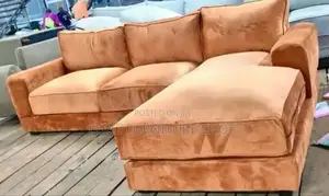 Brown L Seat Sofa Set on Sale Made by Order