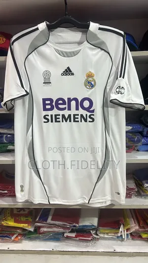 Real Madrid Football Retro Jersey
