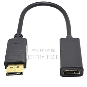 Hp/Dell Laptop Pc Male to Female Dp to Hdmi-Compatible Cabl