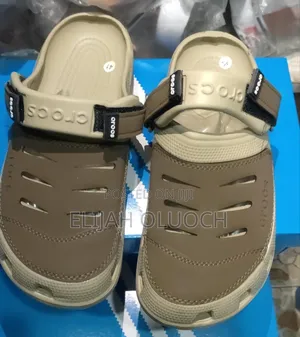 Original Leather Crocs Slide