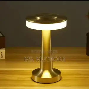 Dumbell Rechargeable Table Lamp