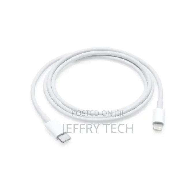 Type C to iPhone Cord - 1m - White