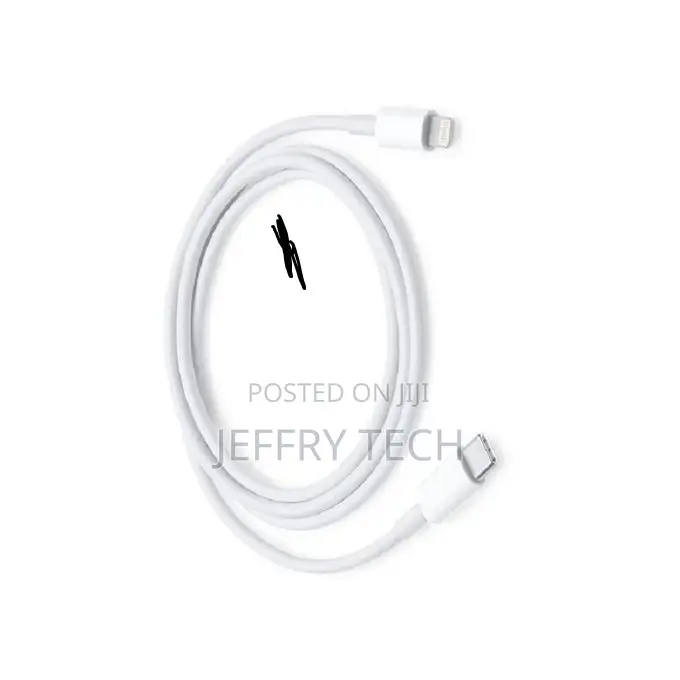 Type C to iPhone Cord - 1m - White