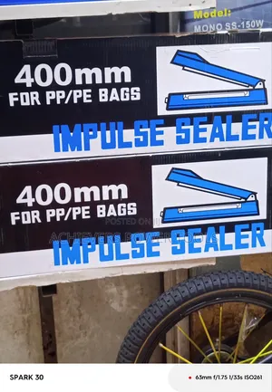 Plastic 400 Impulse Sealer