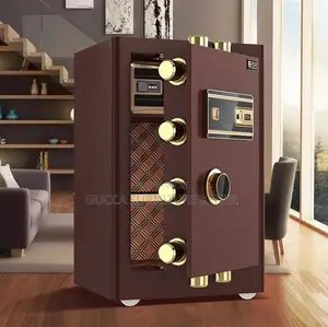 Office Tables:50kgs Modern Metallic Password Fireproof Safe
