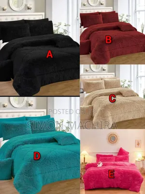 Fluffy Velvet Duvet Cover