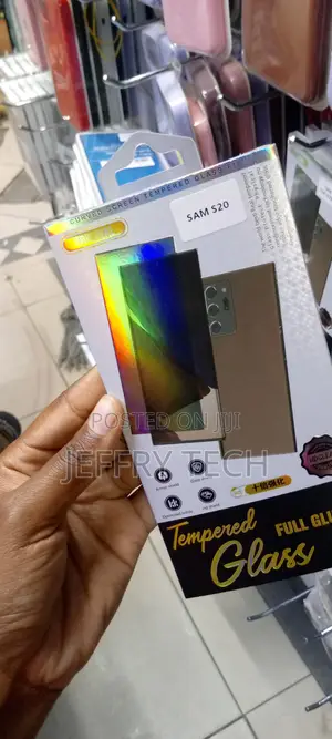 Galaxy S20 Plus Privacy Screen Protector, Tempered Glass