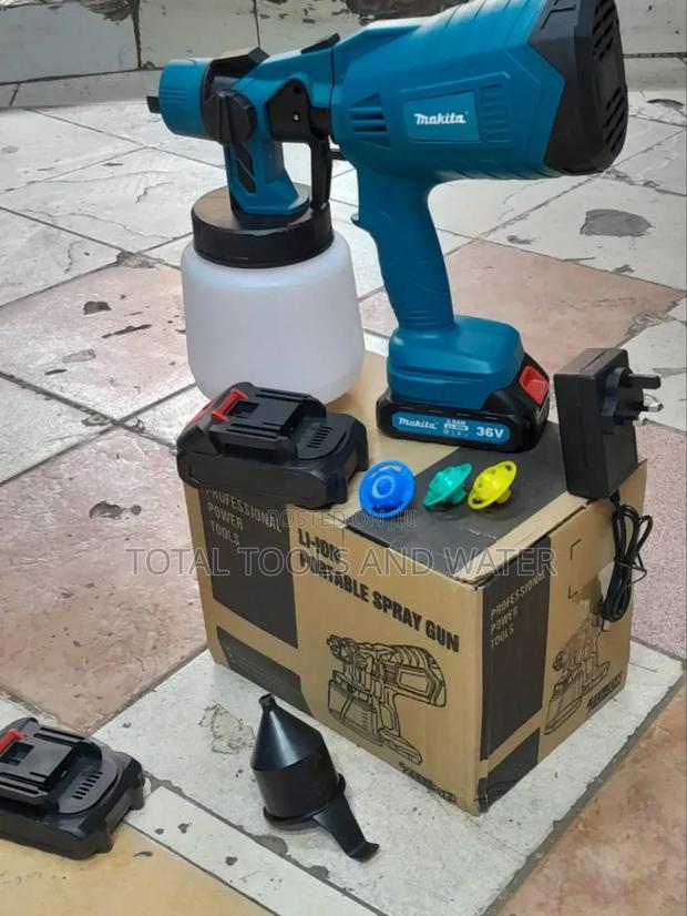 Latest Model Corldless Spray Gun 36v,Rechargeable Battery - main view