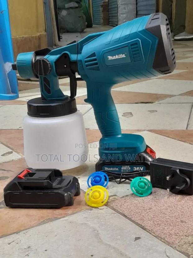 Makita Cordless Spray Gun 36v and Cleaning Pin