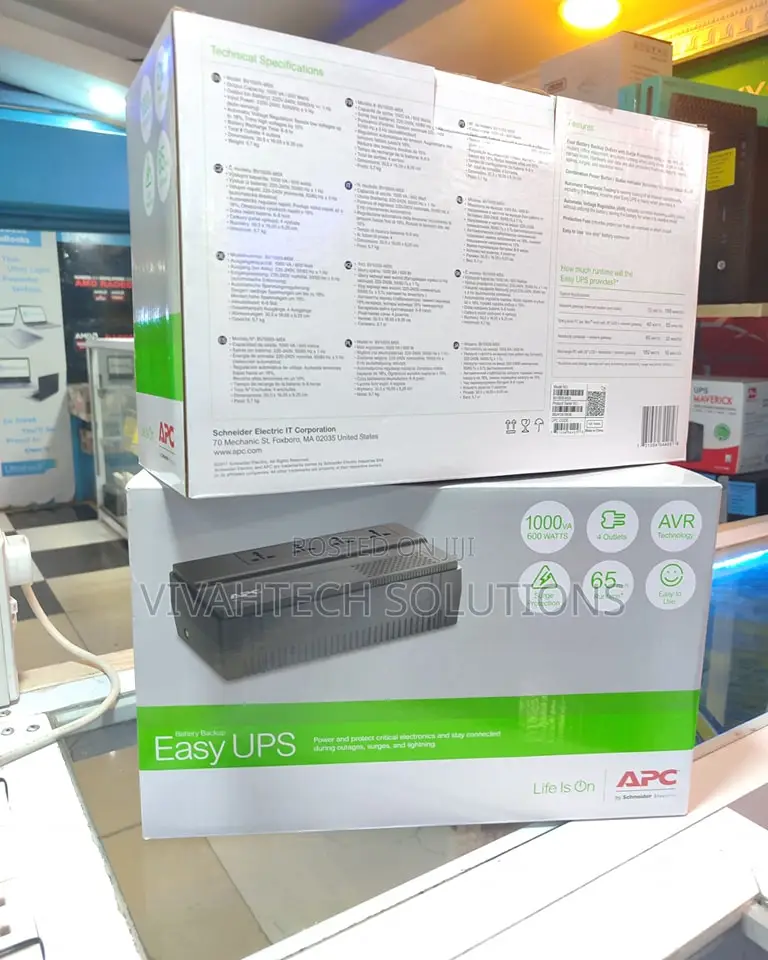 Apc Ups Bv1000i-MSX 1kva 1000va
