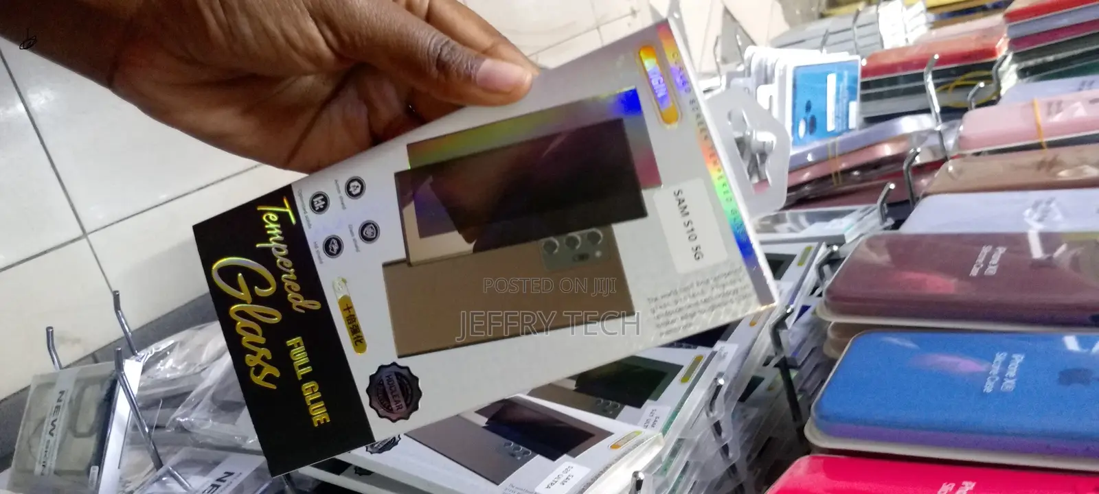 Galaxy S10 Privacy Screen Protector Tempered Glass
