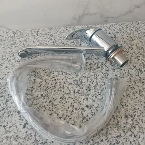 Chrome Pillar Type Sink Mixer