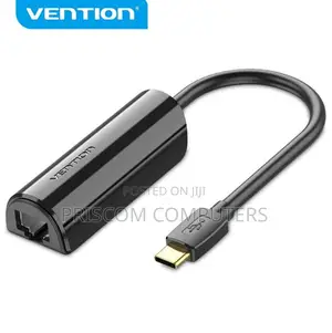 Vention Usb-C to 100m Ethernet Adapter 0.15m Black