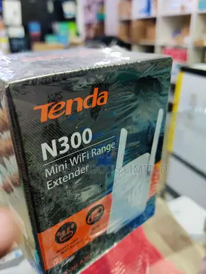 Tenda N300 Wireless Wi-Fi Router- Plug and Play for Fast Net