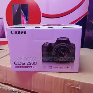 Canon Eos 250d DSLR Camera With 18-55mm Lens