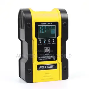 7-Stage Lead-Acid Battery Agm Lifepo4 Lithiumbattery Charger