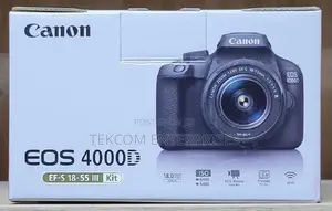Canon Eos 4000d Camera (Ef-S 18-55 Iii Kit) '! Canon 4000d