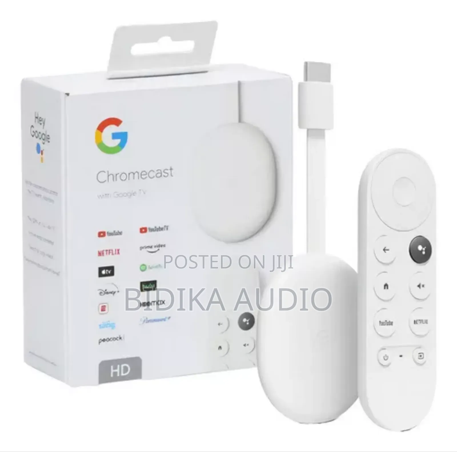 Google Chromecast Con Google Tv Hd - Blanco
4th Gen