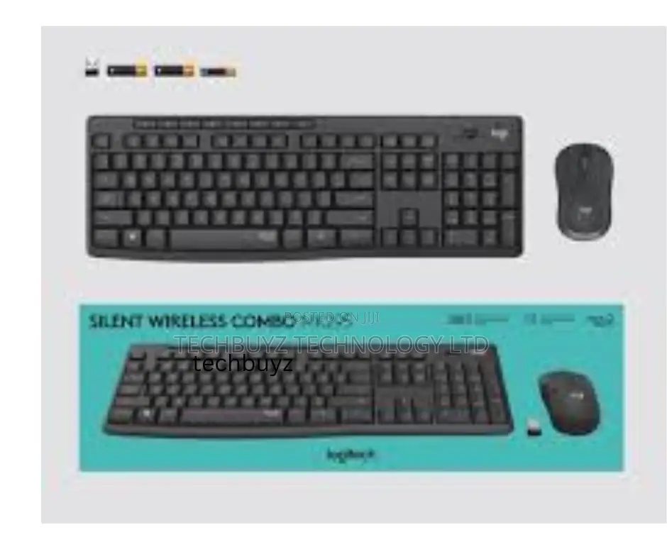 Logitech Mk295 Silent Wireless Keyboard and Mouse Combo -