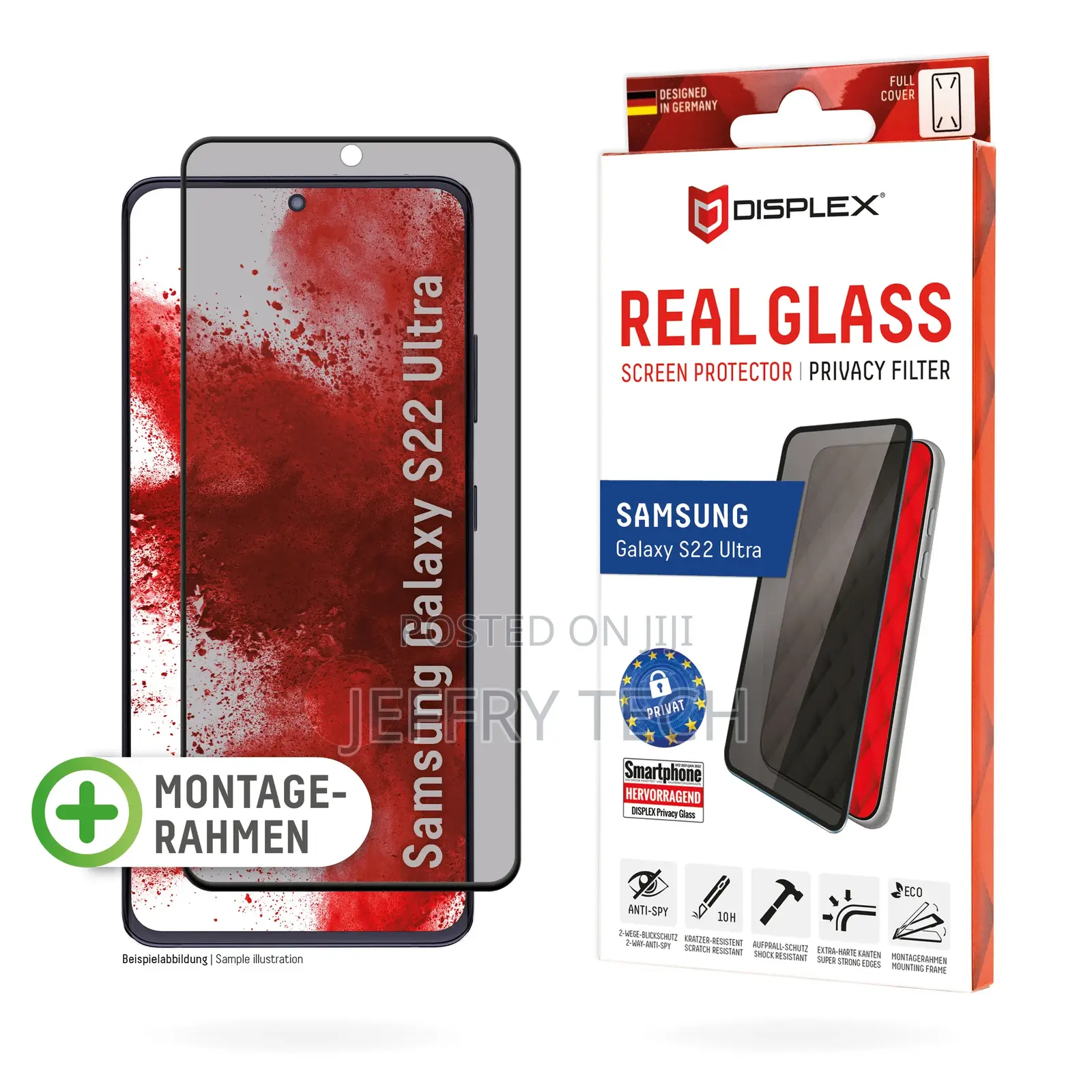 Galaxy S22 Ultraprivacy Screen Protector