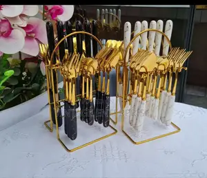 Marble Cutlery Set