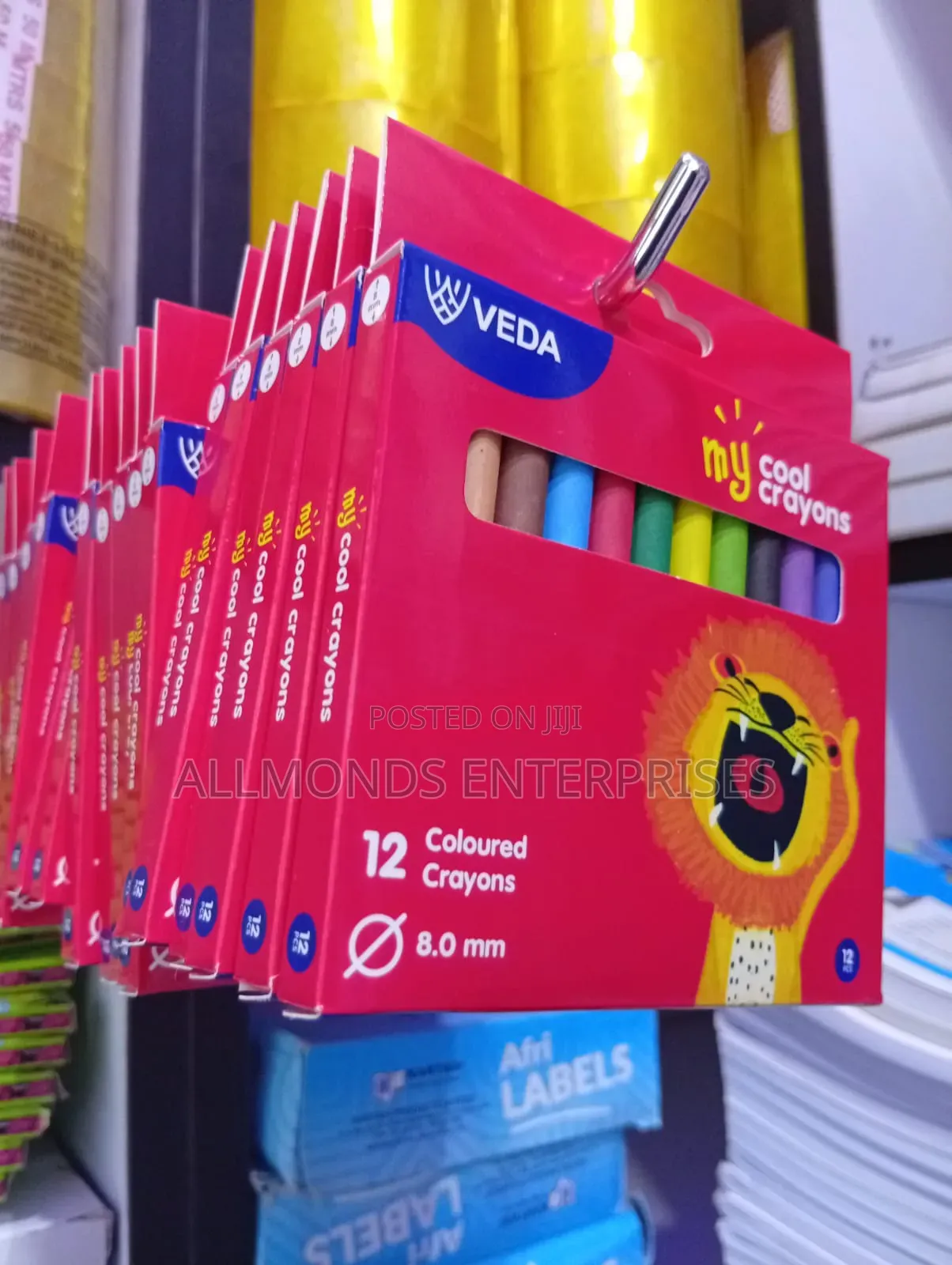 Veda Crayons- 12 PCS in a Packet
