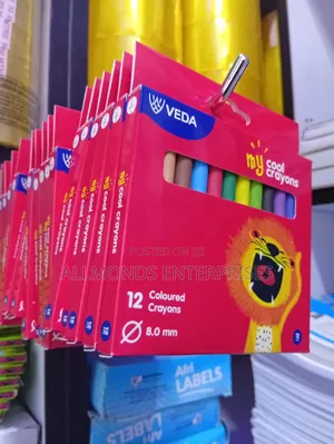 Veda Crayons- 12 PCS in a Packet
