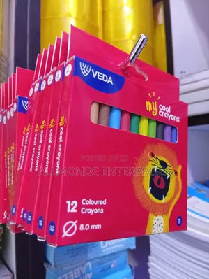 Veda Crayons- 12 PCS in a Packet