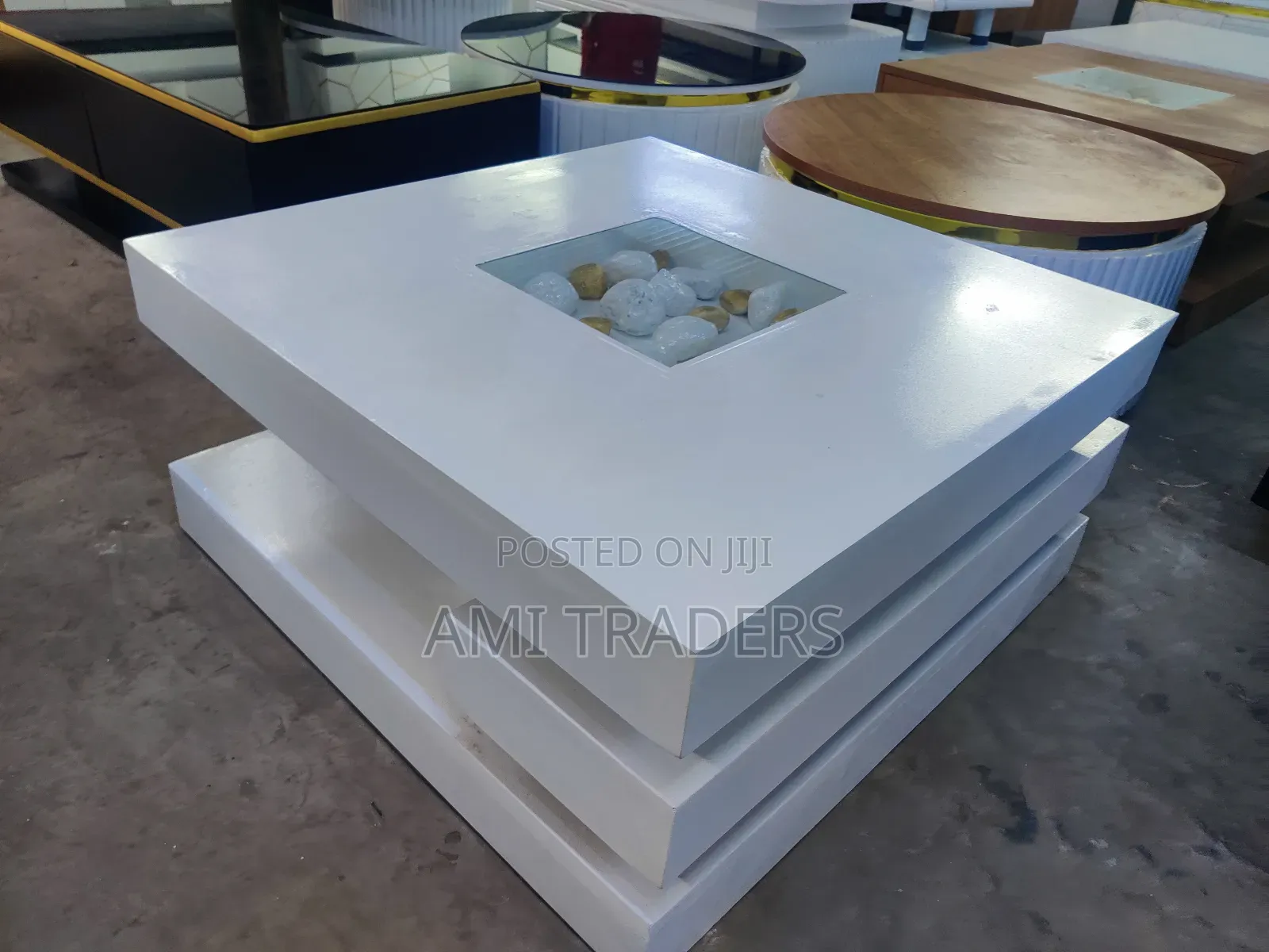 Table With Pebbles
