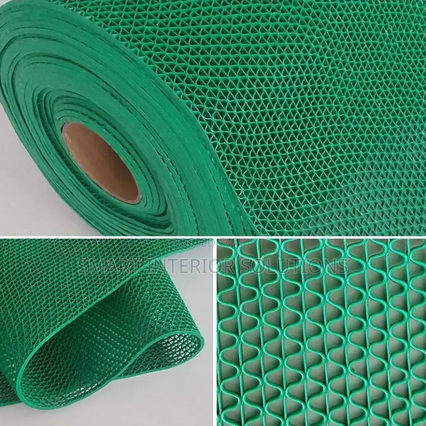Green Perforated PVC Mats