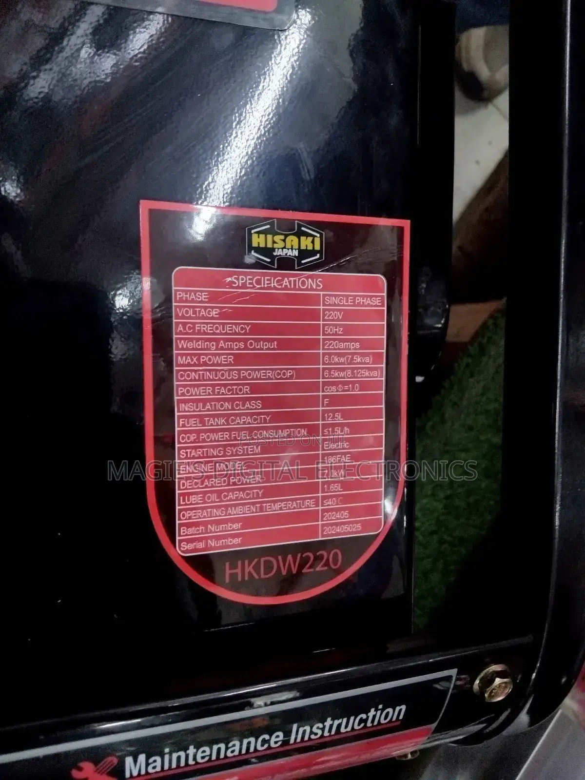 Hisaki - Japan Diesel Welding Generator