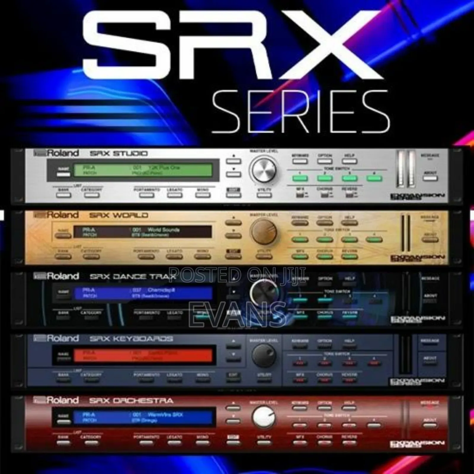 Roland Cloud SRX