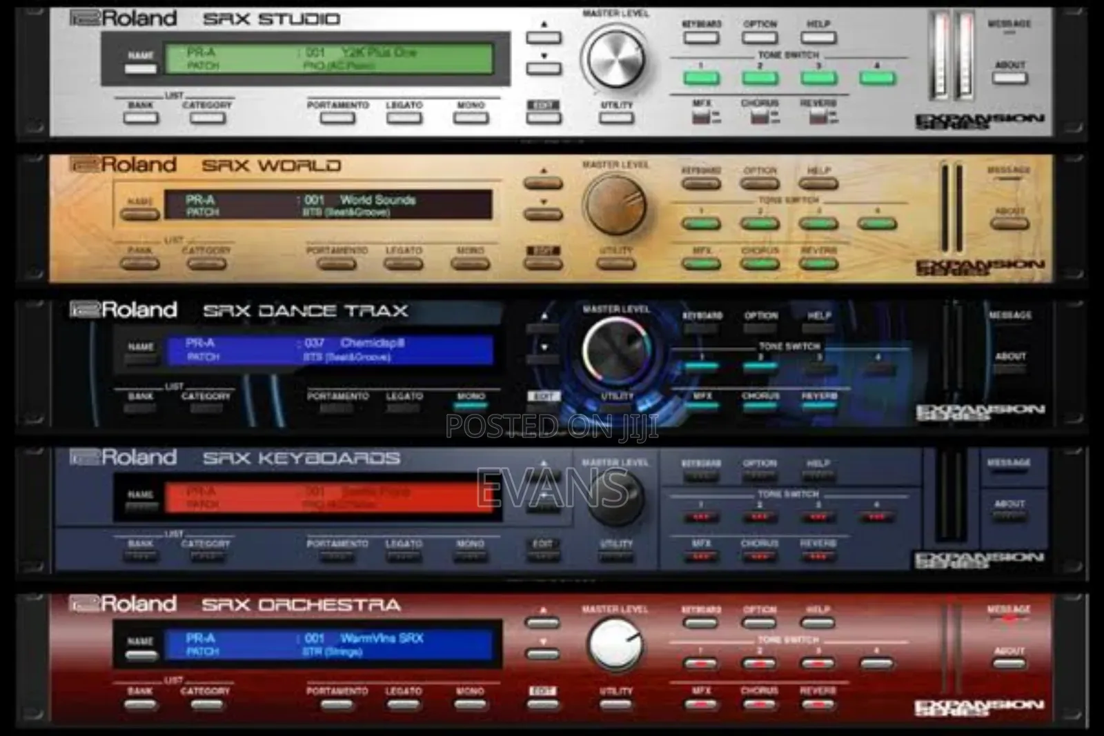 Roland Cloud SRX