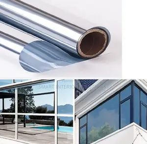 Reflective Silver Privacy Window Film