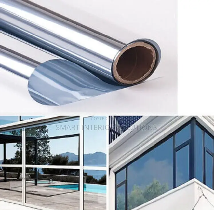Reflective Silver Privacy Window Film