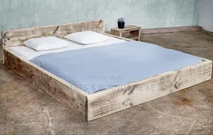 Birch Natural Wood Bed Frame