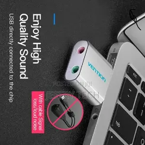 Vention Usb External Sound Card (Ven-Vab-S17-B)