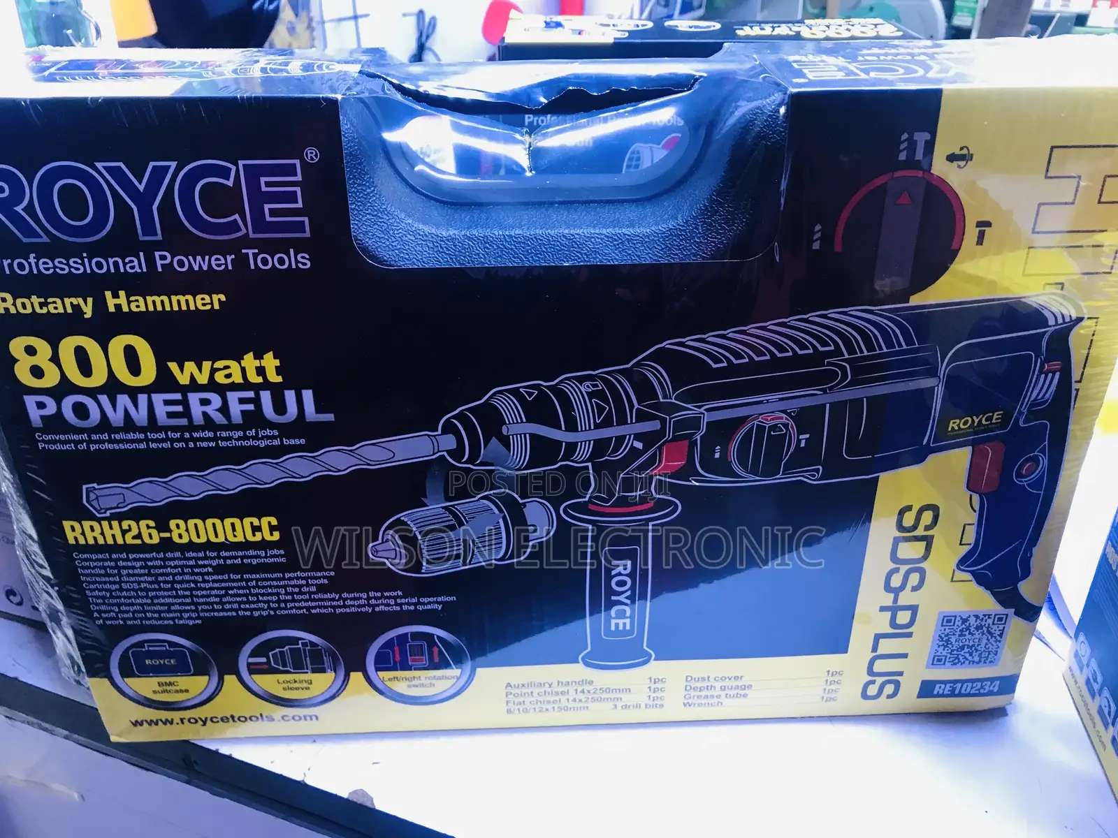 Royce Rotary Hammer. 800w