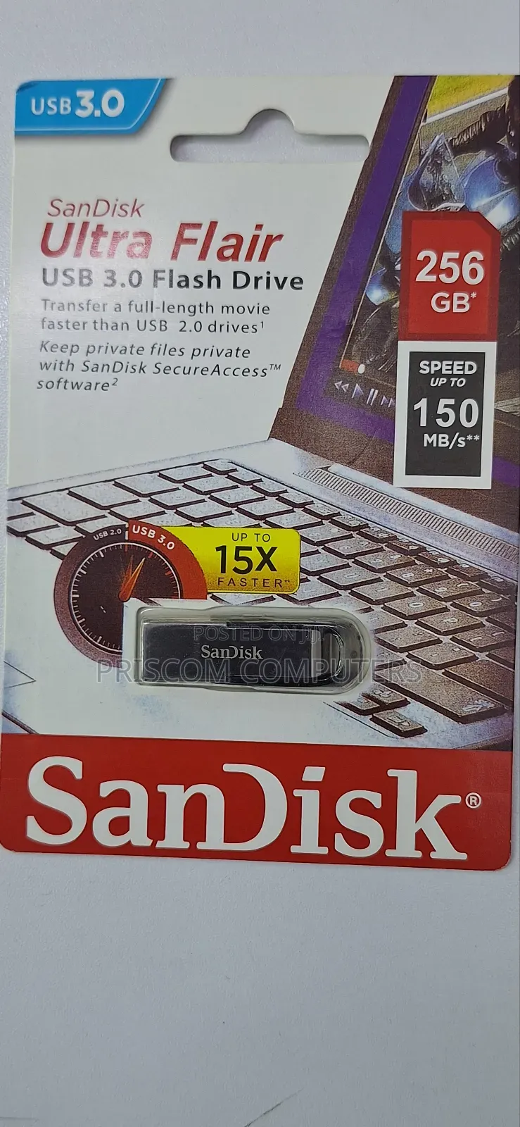 Usb 3.0 Flash Disk Drive - 256gb