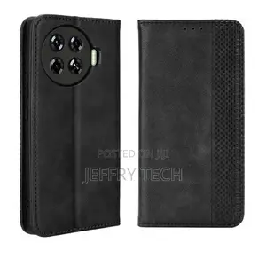 Tecno Spark 20 Pro Plus Cell Phone Flip Leather Case With Wa