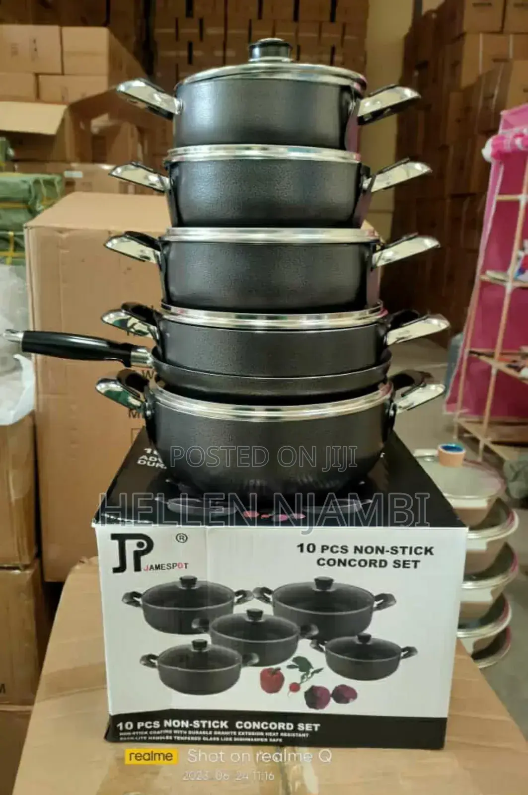 Cookware 10pc Non Stick Set