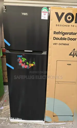 Von - 247 Litres Frost-Free Double Door Refrigerator, 2 Star