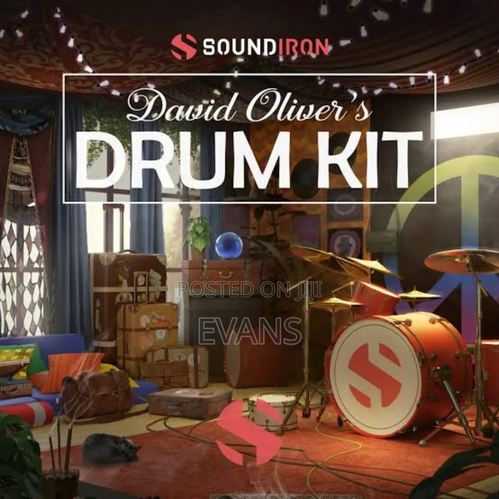 David Oliver's Drum Kit.