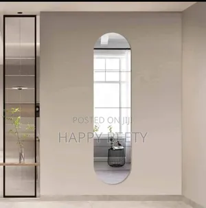 Capsule Shaped Acrylic Mirror