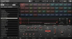 Battery 4 Drums Plug In