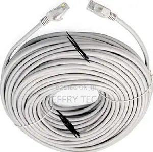Rj45 Cat6 Utp Network Cable, PVC Patch Cord, Ethernet 30 M